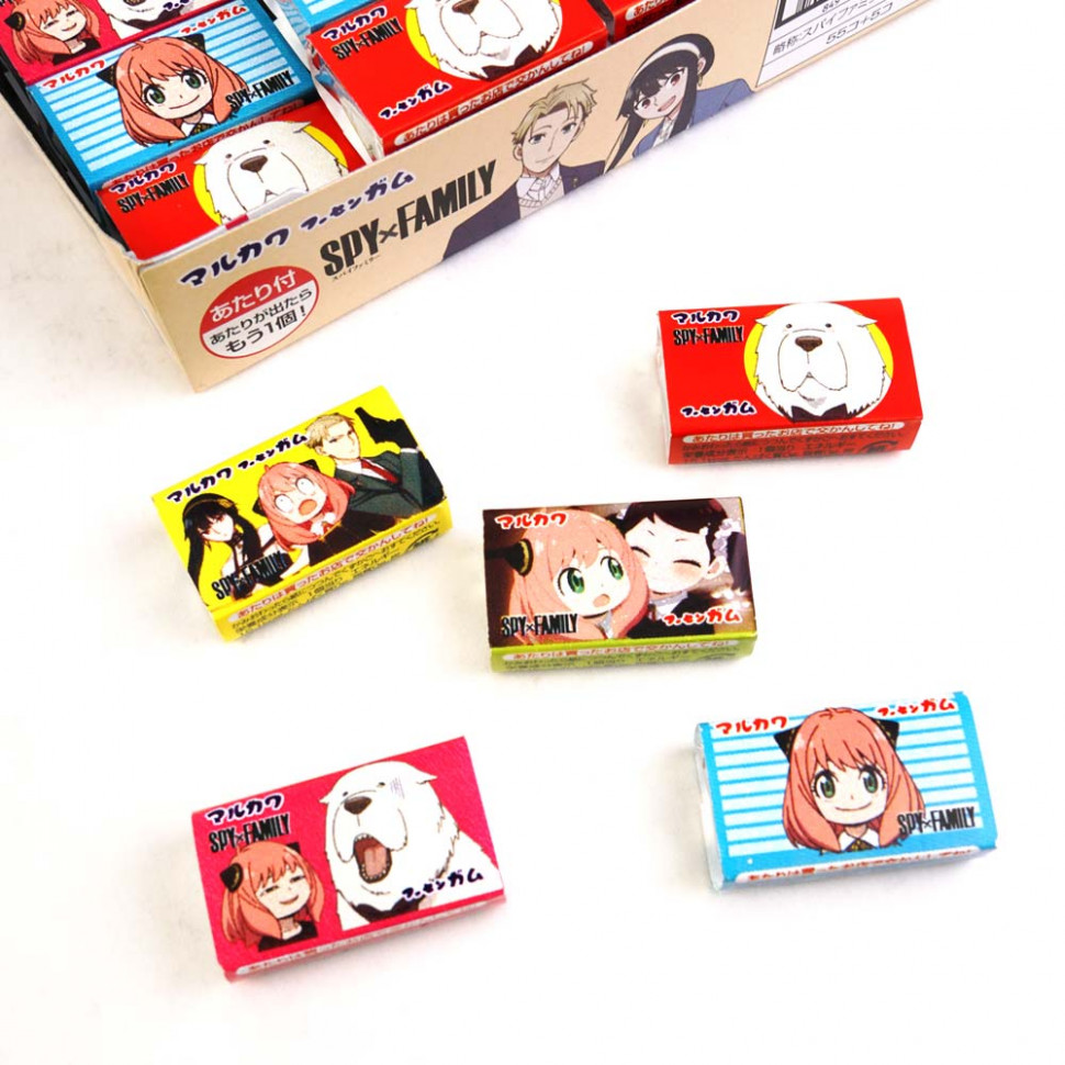 Spy Family Gum 55+5шт