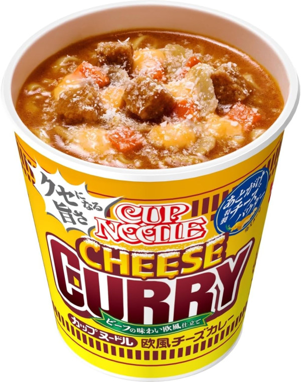 Лапша Nissin Cup Noodle с карри и сыром, 85 г