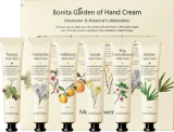 Набор кремов для рук увлажняющих, 6 шт. × 75 г — Medi Flower Bonita Garden