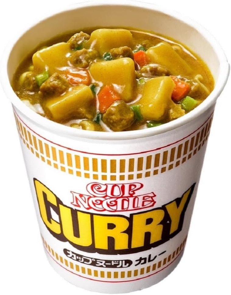 Лапша Nissin Cup Noodle Curry с японским карри, 87 г