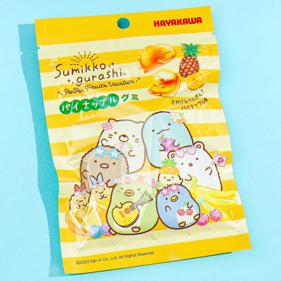 Жевательные конфеты Sumikko Gurashi Pen Pen Fruits Vacation Gummy