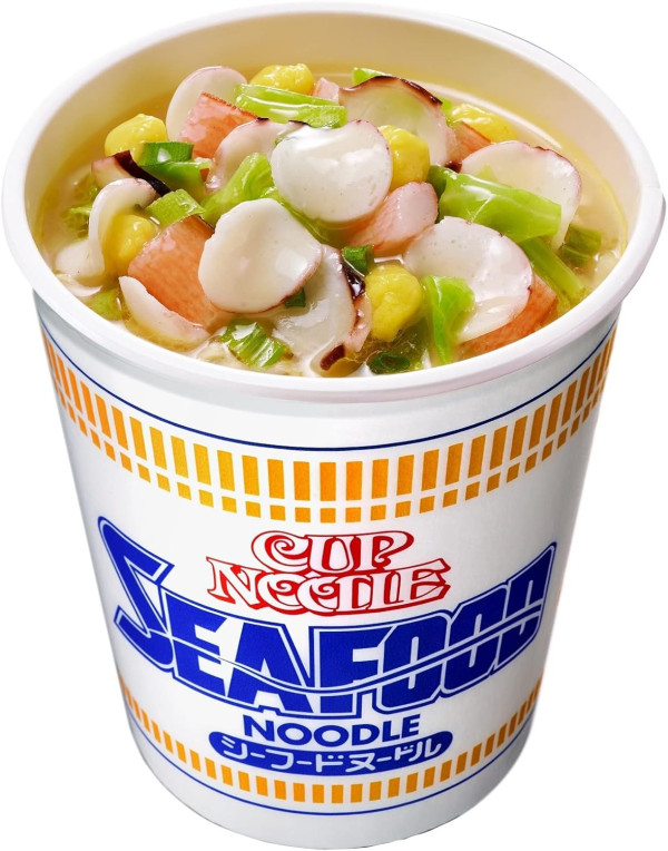Лапша Nissin Cup Noodle Seafood с морепродуктами, 75 г