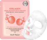 Маска для лица тканевая увлажняющая с коллагеном, 23 мл — Medi Flower Mask