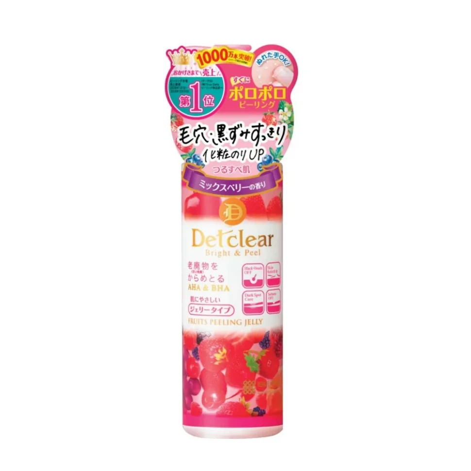 Пилинг-желе DETClear Bright & Peel с ароматом ягод (180 мл) 