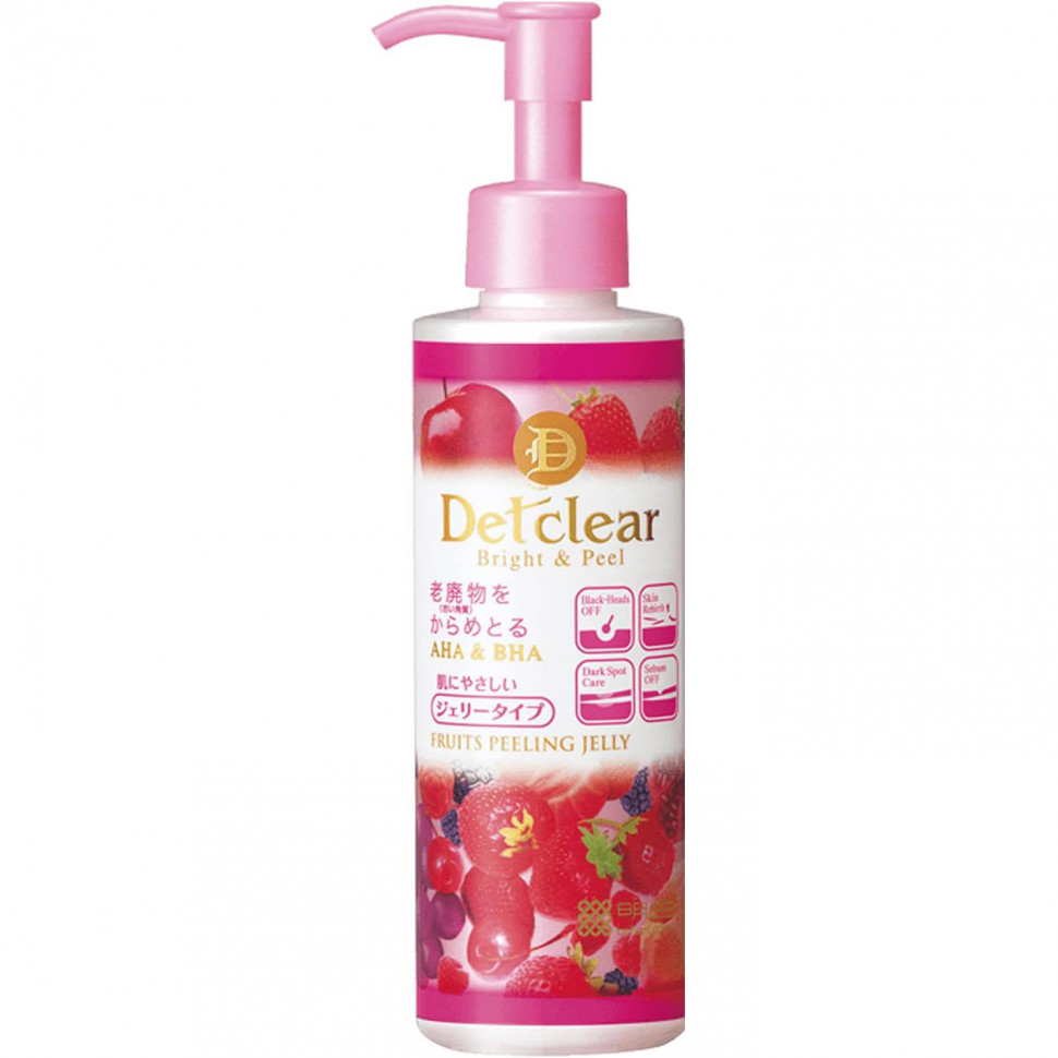 Пилинг-желе DETClear Bright & Peel с ароматом ягод (180 мл) 