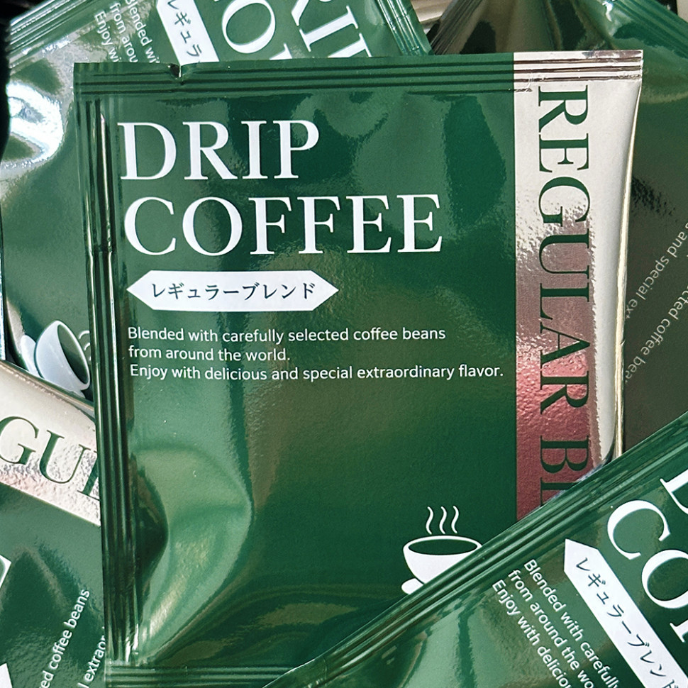 Кофе молотый крепкий в фильтр-пакетах Drip Coffee