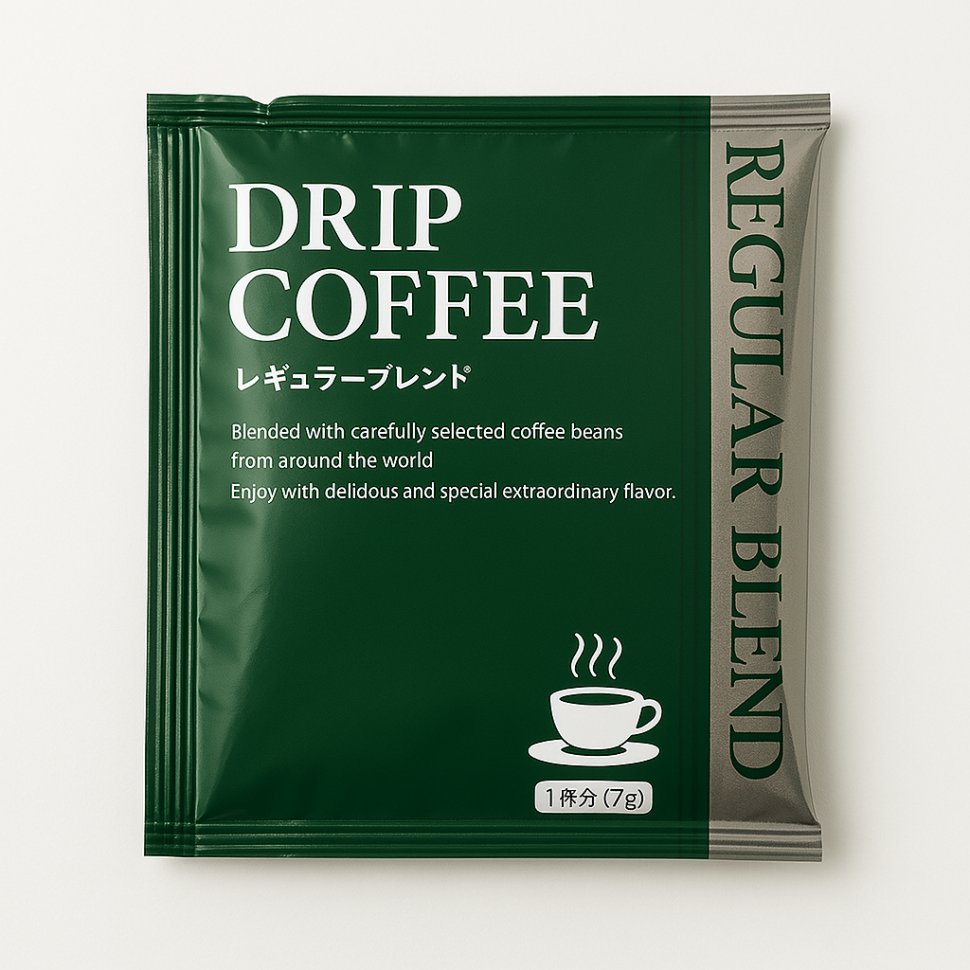 Кофе молотый крепкий в фильтр-пакетах Drip Coffee