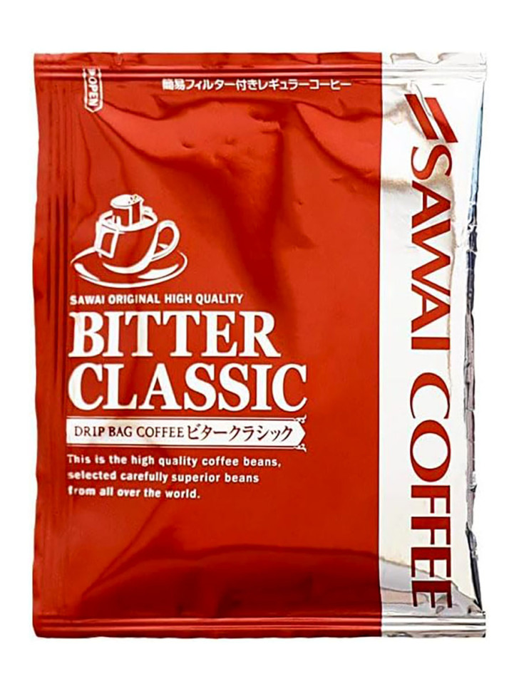 Японский дрип-кофе Sawai Coffee Bitter Classic 10шт