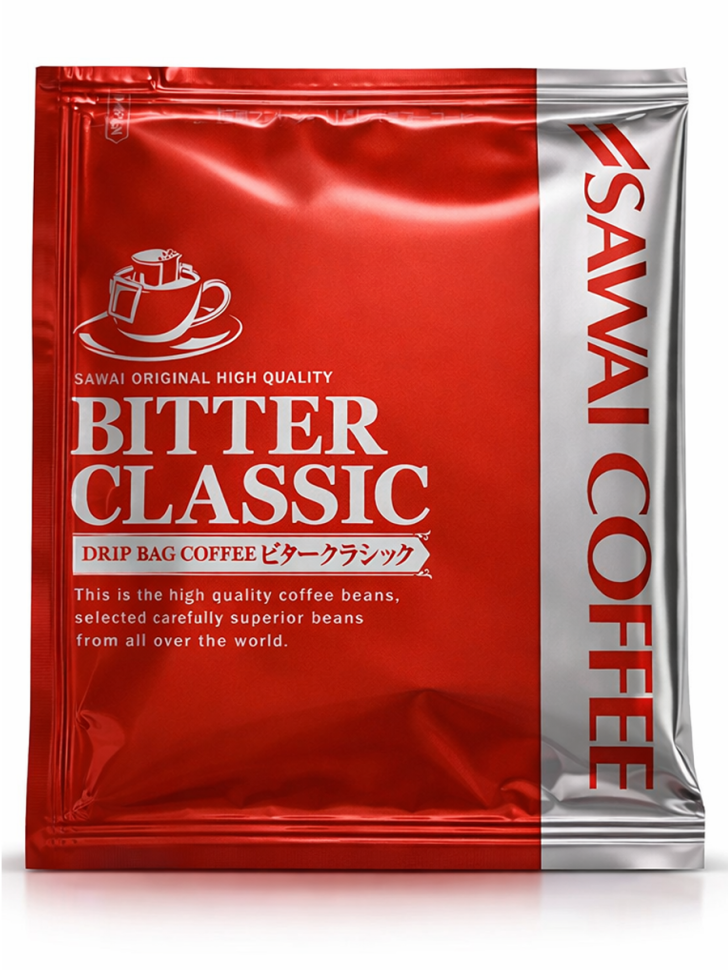Японский дрип-кофе Sawai Coffee Bitter Classic 10шт