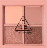 Палетка теней 3CE Mini Multi Eye Color Palette Side By Side, 4 оттенка, 3,2 г