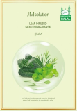 Маска для лица успокаивающая на основе листьев, 28 мл — JMSolution Mask Halal