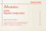 Тонер-пэды для лица очищающие с альфа-гидроксикислотами — JMSolution Toner