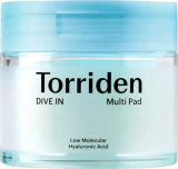 Тонер-пэды для лица с гиалуроновой кислотой, 80 шт — TORRIDEN Multi Pad