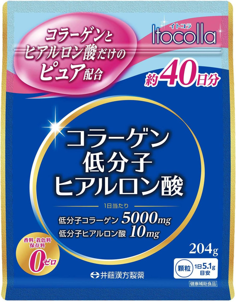 Коллаген и гиалуроновая кислота 40 дней