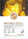 Маска для лица тканевая с золотом, 25 мл — Enough Mask Pack Rich Gold
