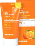 Крем для лица солнцезащитный с экстрактом мандарина, 50 мл — PrettySkin Sun
