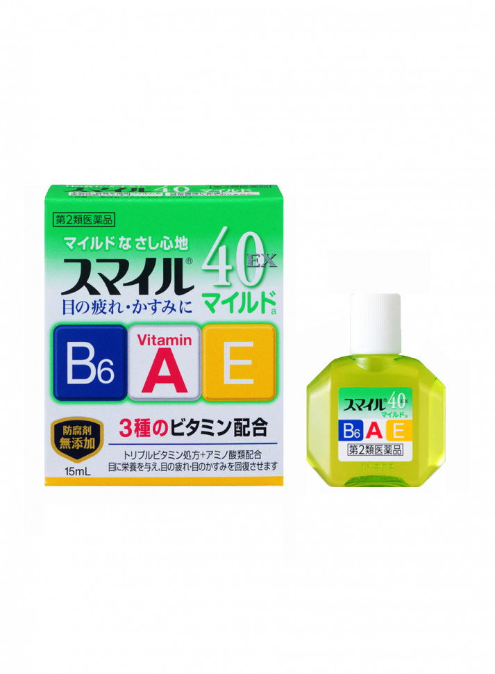 Капли для глаз Lion Smile 40EX Mild a