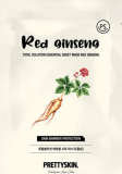 Маска для лица тканевая с экстрактом красного женьшеня, 23 г — PrettySkin
